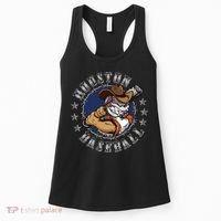 Houston Baseball Cartoon Women's Tank Top thumb 0