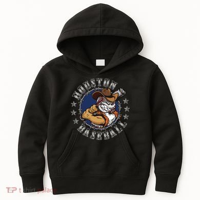 Houston Baseball Cartoon Kids Hoodie
