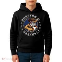 Houston Baseball Cartoon Kids Hoodie thumb 4