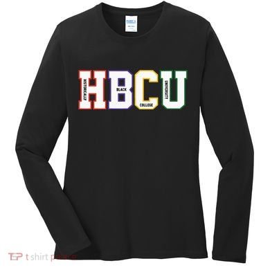 Historically Black College University Student HBCU Made Women's Long Sleeve Shirt