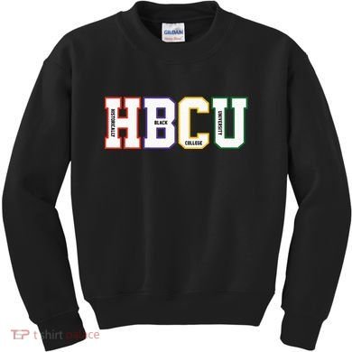 Historically Black College University Student HBCU Made Kids Sweatshirt