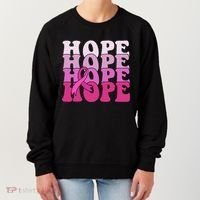 Hope Breast Cancer Awareness Ribbon Women's Sweatshirt thumb 0