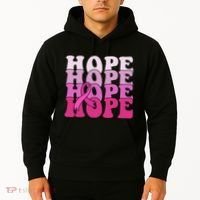 Hope Breast Cancer Awareness Ribbon Hoodie thumb 2