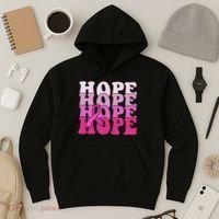 Hope Breast Cancer Awareness Ribbon Hoodie thumb 3