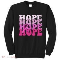 Hope Breast Cancer Awareness Ribbon Sweatshirt thumb 0
