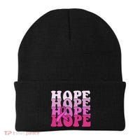 Hope Breast Cancer Awareness Ribbon Beanie thumb 0