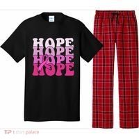 Hope Breast Cancer Awareness Ribbon Pajama Set thumb 0