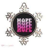 Hope Breast Cancer Awareness Ribbon Ornament thumb 0
