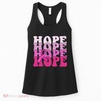 Hope Breast Cancer Awareness Ribbon Women's Tank Top thumb 0