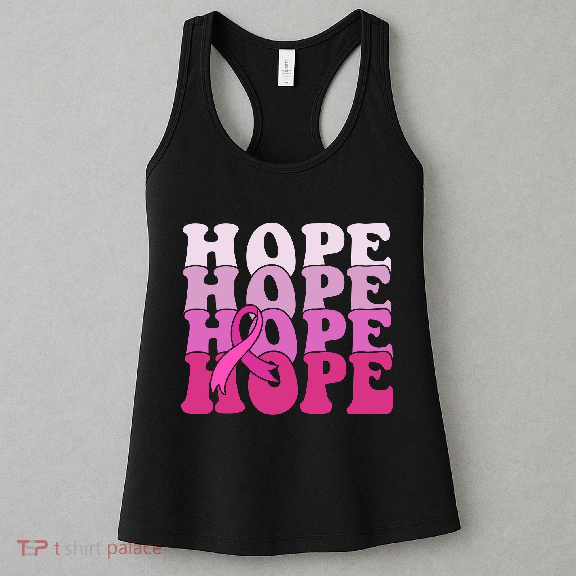 Hope Breast Cancer Awareness Ribbon Women's Tank Top