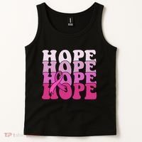 Hope Breast Cancer Awareness Ribbon Tank Top thumb 2