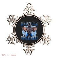 Human By Chance Alpha By Choice Cool Funny Alpha Wolf Meme Ornament thumb 0