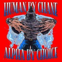 Human By Chance Alpha By Choice Cool Funny Alpha Wolf Meme Santa Hat thumb 1