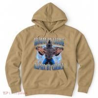 Human By Chance Alpha By Choice Cool Funny Alpha Wolf Meme Hoodie thumb 0