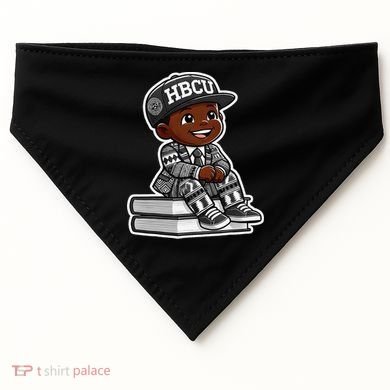 Historically Black college HBCU Apparel USA-Made Doggie Bandana
