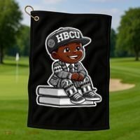 Historically Black college HBCU Apparel Golf Towel thumb 1