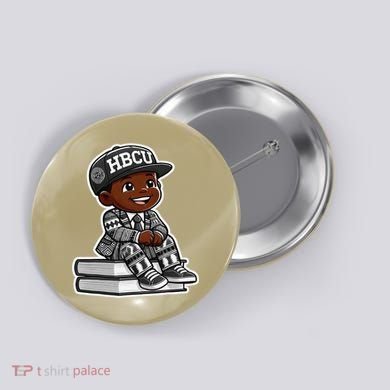 Historically Black college HBCU Apparel Button