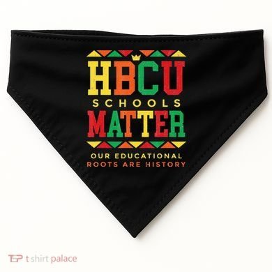 HBCU Black College School Matters African American Student USA-Made Doggie Bandana