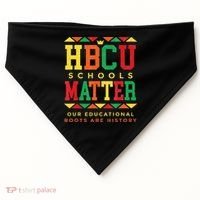 HBCU Black College School Matters African American Student USA-Made Doggie Bandana thumb 0