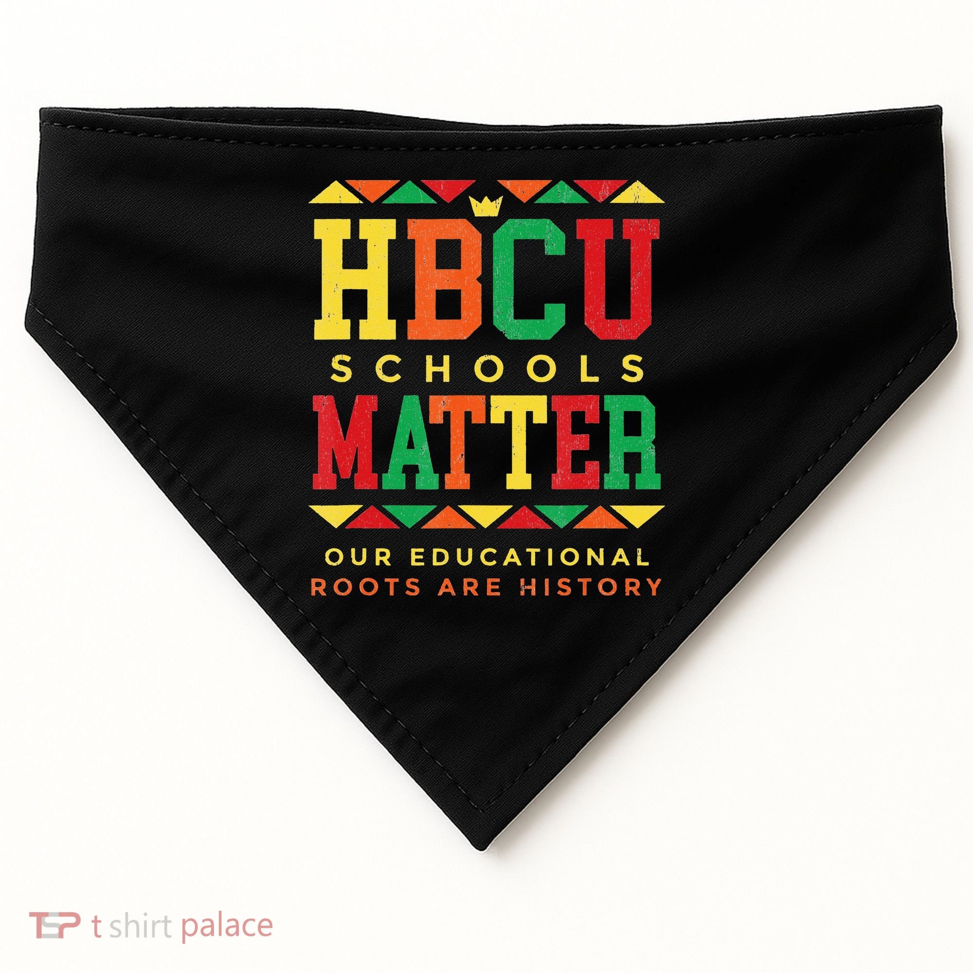 HBCU Black College School Matters African American Student USA-Made Doggie Bandana