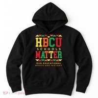 HBCU Black College School Matters African American Student Hoodie thumb 0