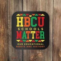 HBCU Black College School Matters African American Student Coaster thumb 0