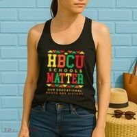 HBCU Black College School Matters African American Student Women's Tank Top thumb 2