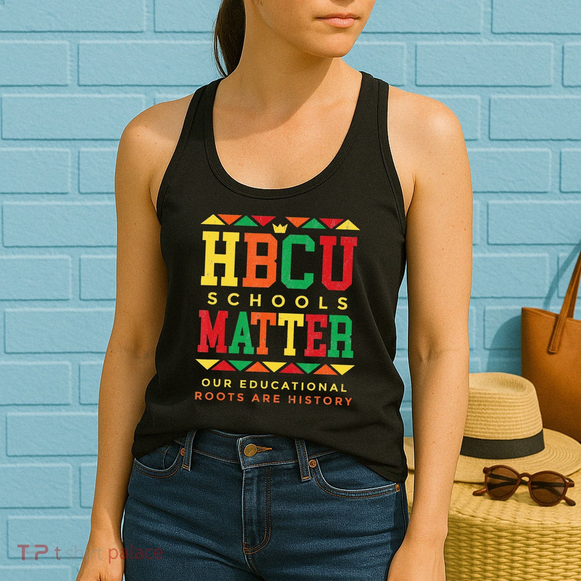 HBCU Black College School Matters African American Student Women's Tank Top