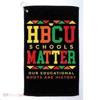 HBCU Black College School Matters African American Student Golf Towel thumb 0