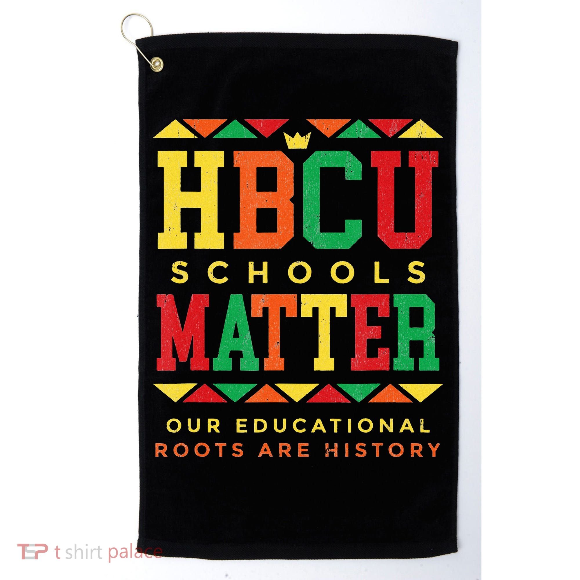 HBCU Black College School Matters African American Student Golf Towel