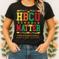 HBCU Black College School Matters African American Student Women's T-Shirt thumb 2