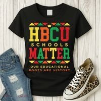 HBCU Black College School Matters African American Student Women's T-Shirt thumb 3