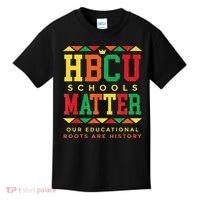 HBCU Black College School Matters African American Student Kids T-Shirt thumb 0