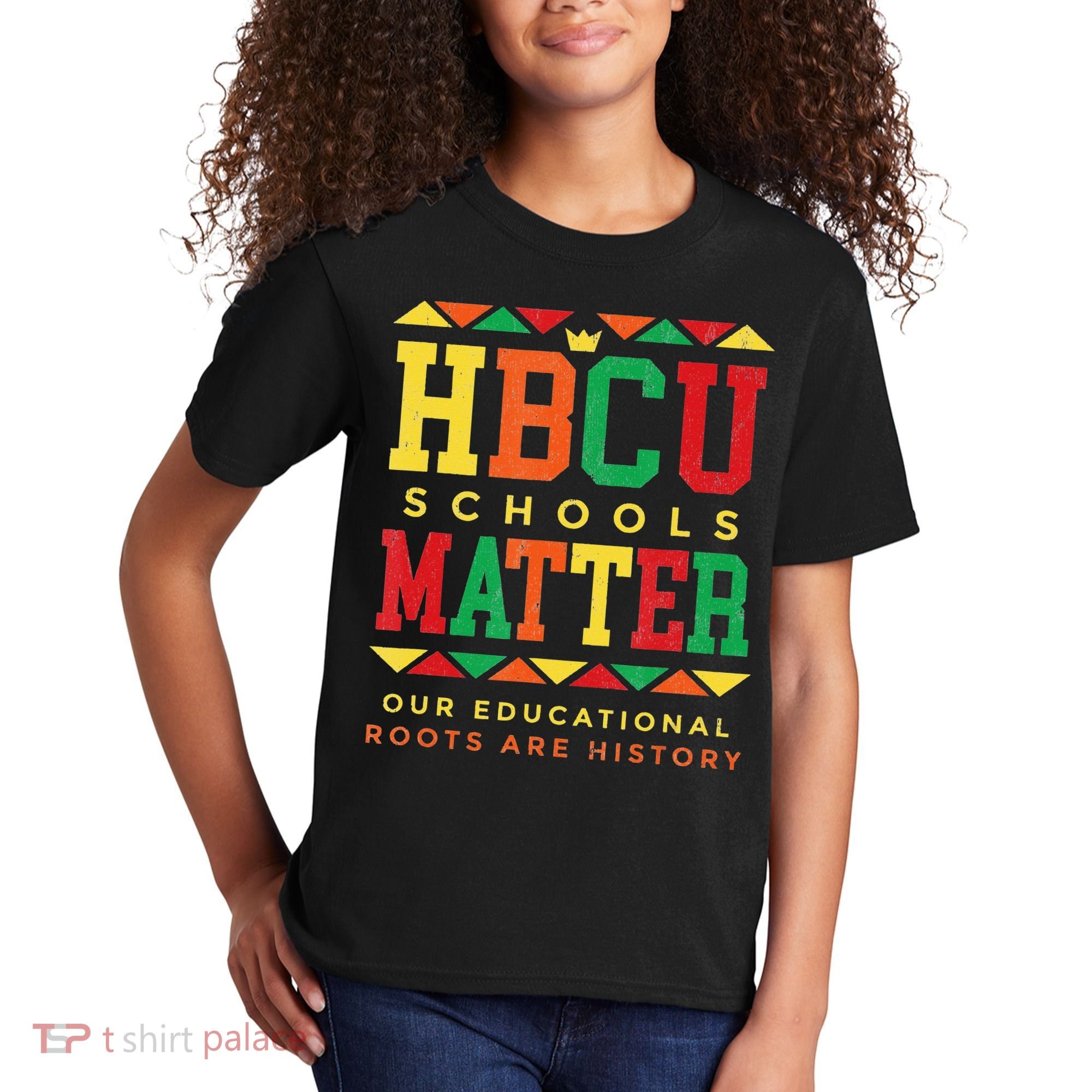 HBCU Black College School Matters African American Student Kids T-Shirt