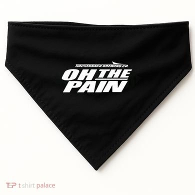 Hackensack Brewing Co Oh The Pain USA-Made Doggie Bandana