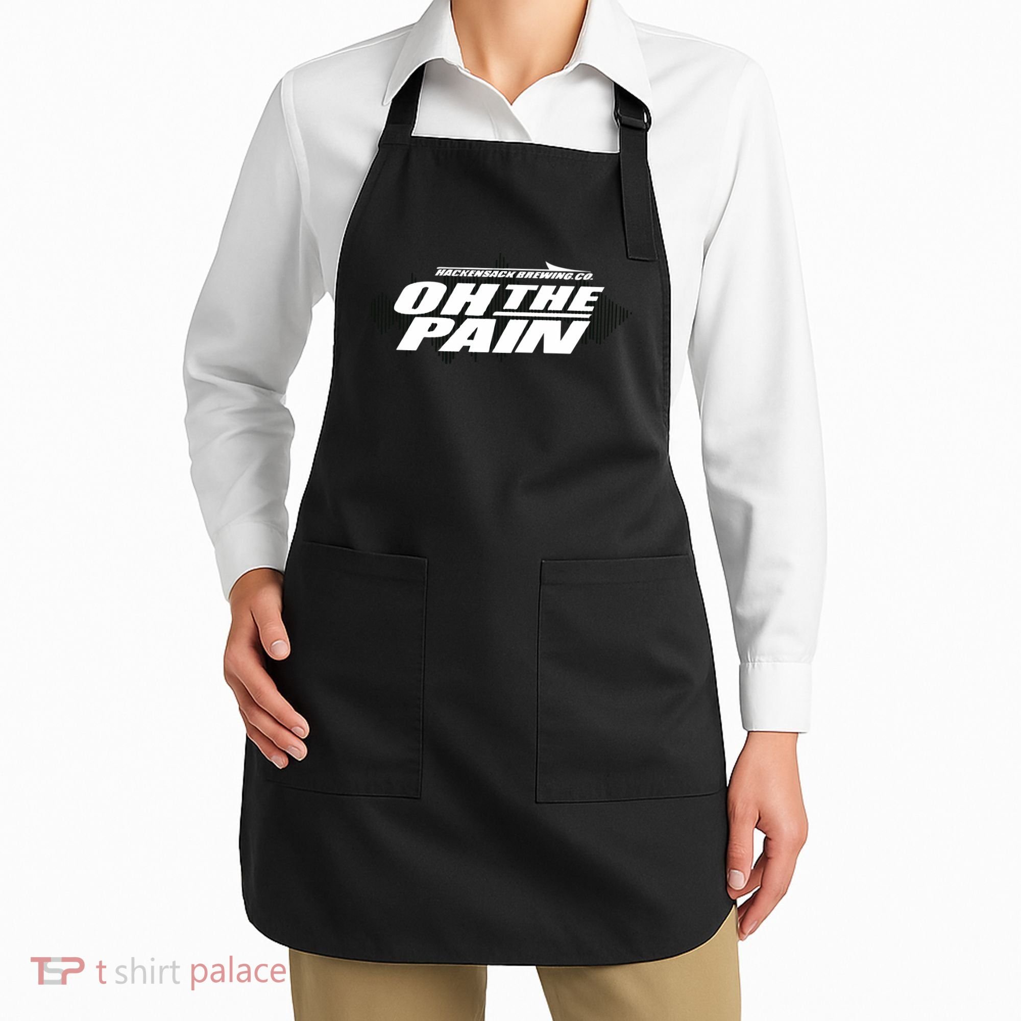 Hackensack Brewing Co Oh The Pain Apron
