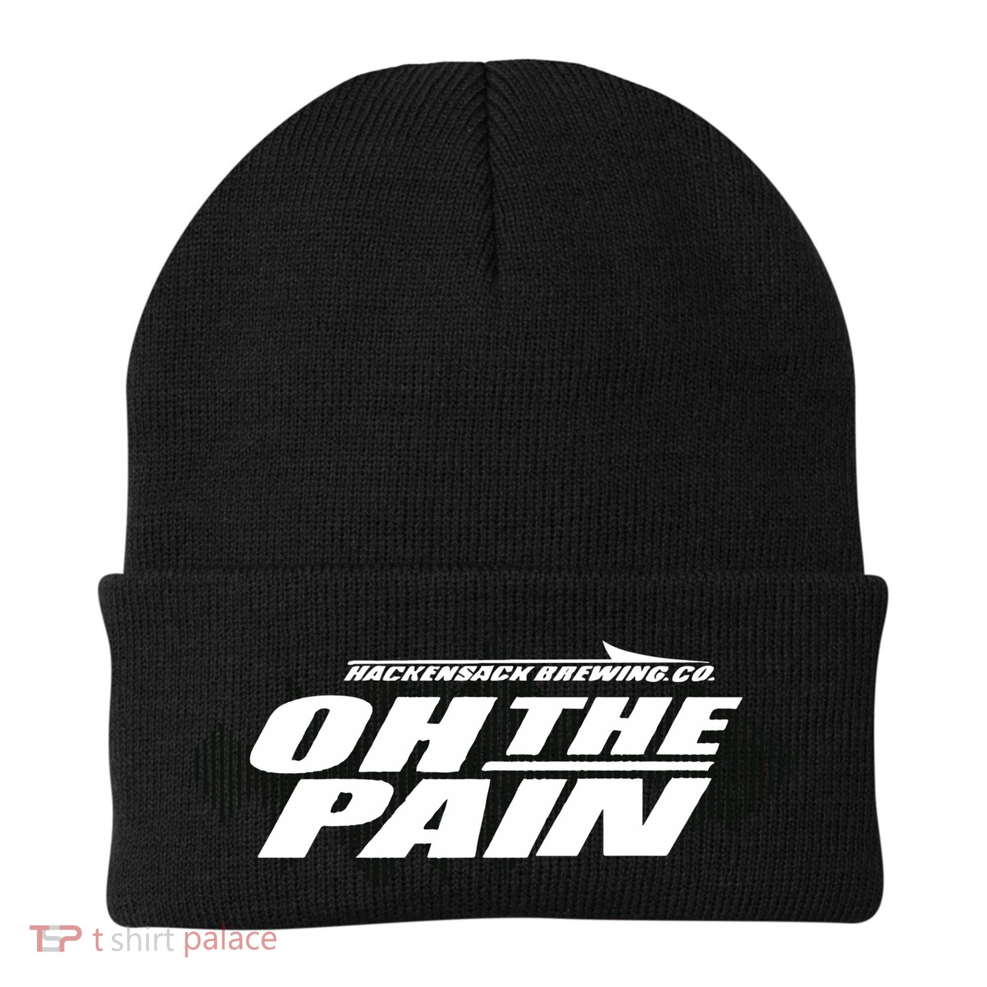 Hackensack Brewing Co Oh The Pain Beanie
