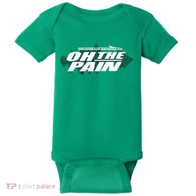 Hackensack Brewing Co Oh The Pain Baby Bodysuit