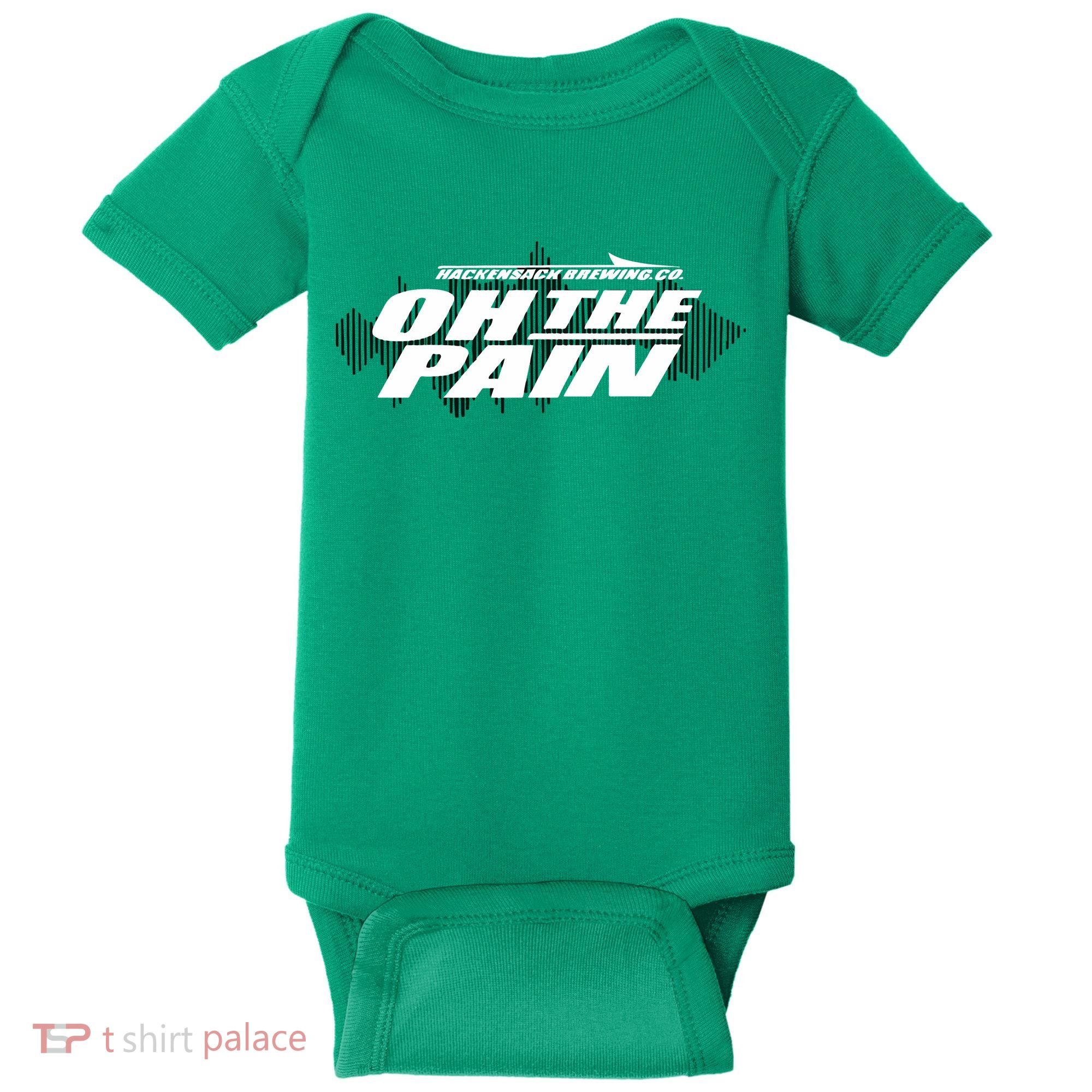 Hackensack Brewing Co Oh The Pain Baby Bodysuit