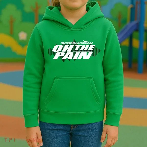 Hackensack Brewing Co Oh The Pain Kids Hoodie