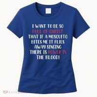 Holy Bible Christianity Faith Cross Gift Jesus Funny Prayer Great Gift Women's T-Shirt thumb 0