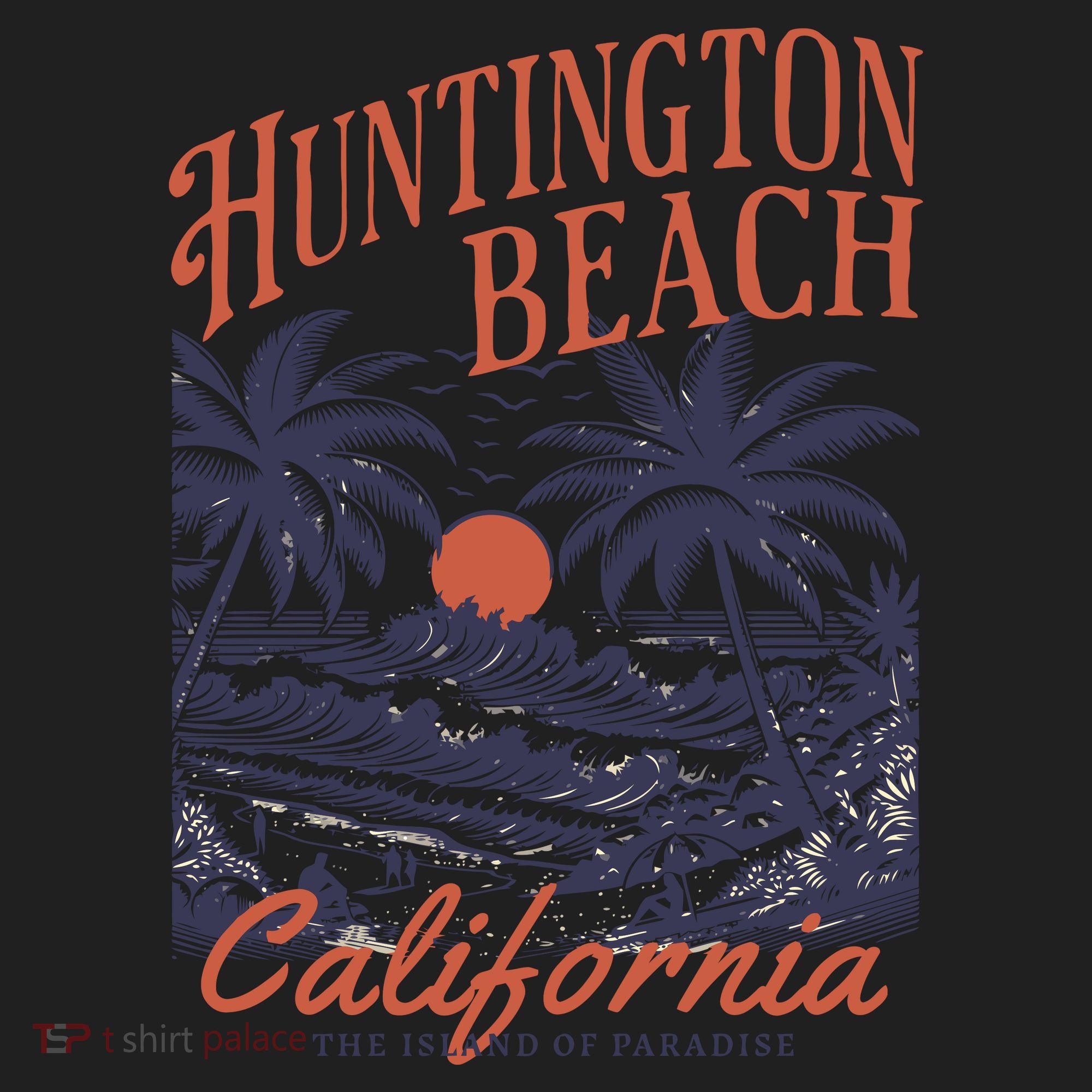 Huntington Beach California Women's Sweatshirt
