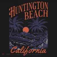 Huntington Beach California Backpack thumb 2