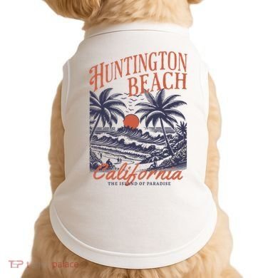 Huntington Beach California Doggie Tank
