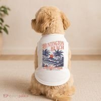 Huntington Beach California Doggie Tank thumb 2