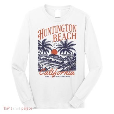 Huntington Beach California Long Sleeve Shirt