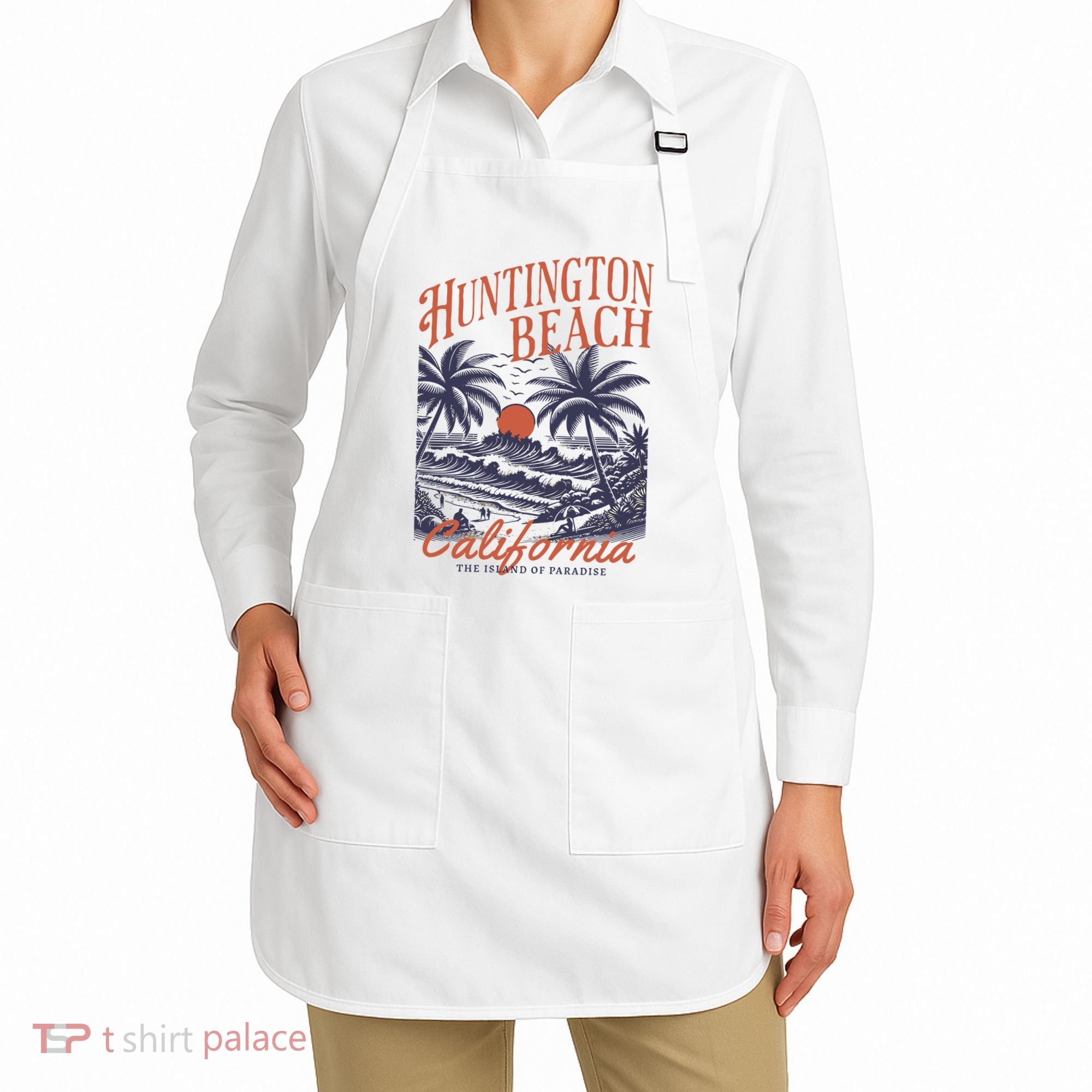 Huntington Beach California Apron