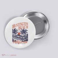 Huntington Beach California Button thumb 0