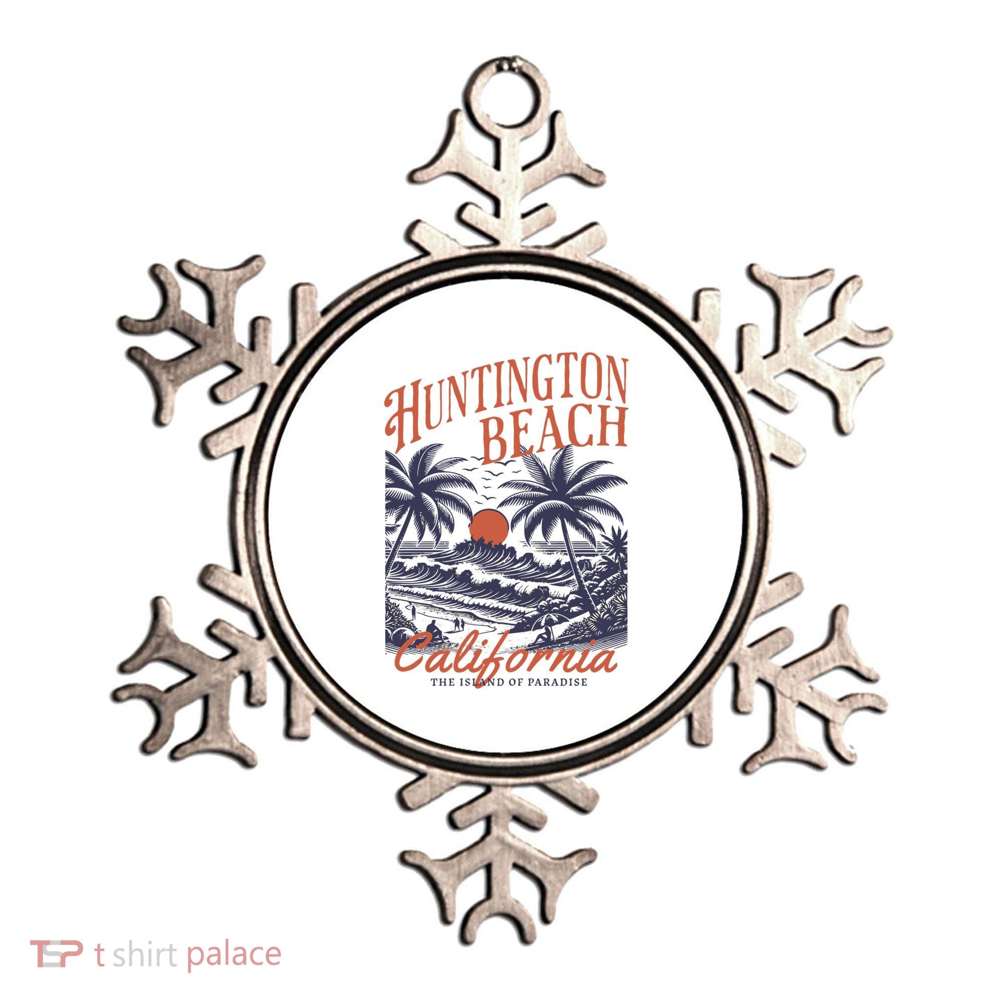 Huntington Beach California Ornament