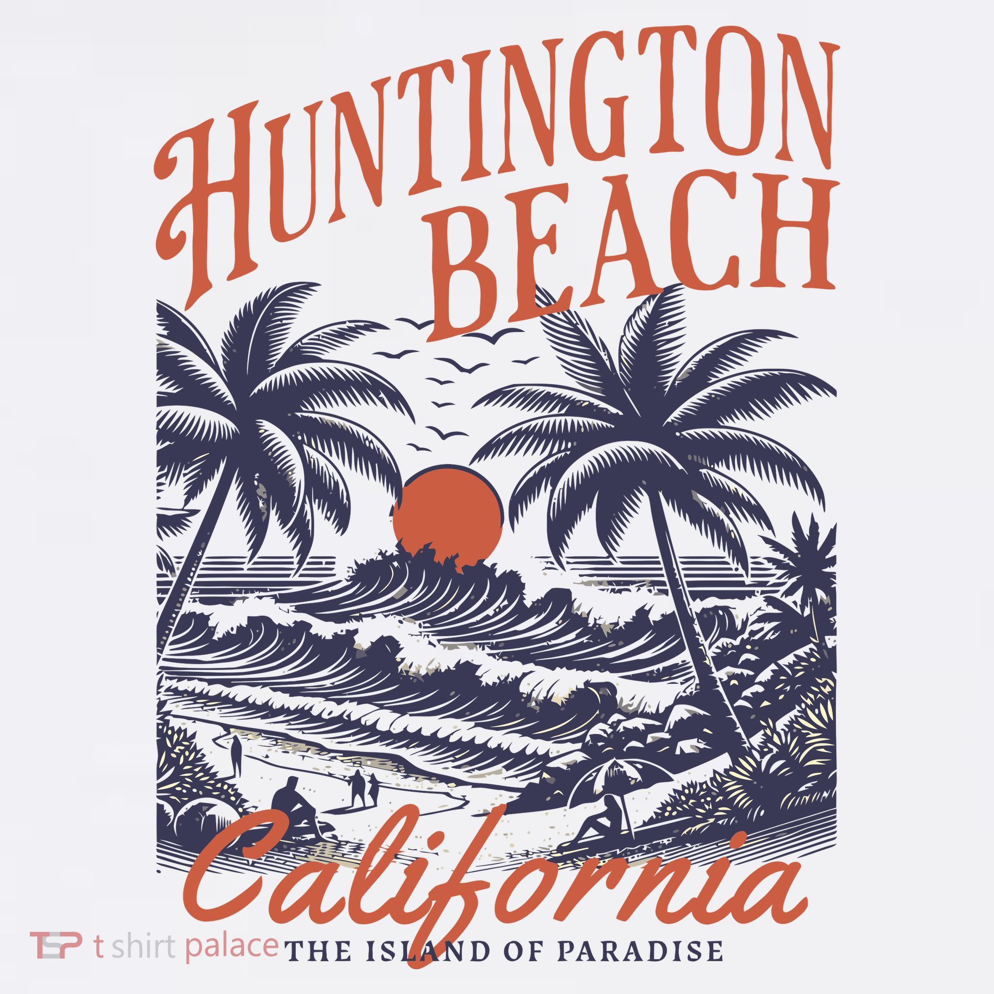 Huntington Beach California Baby Bodysuit
